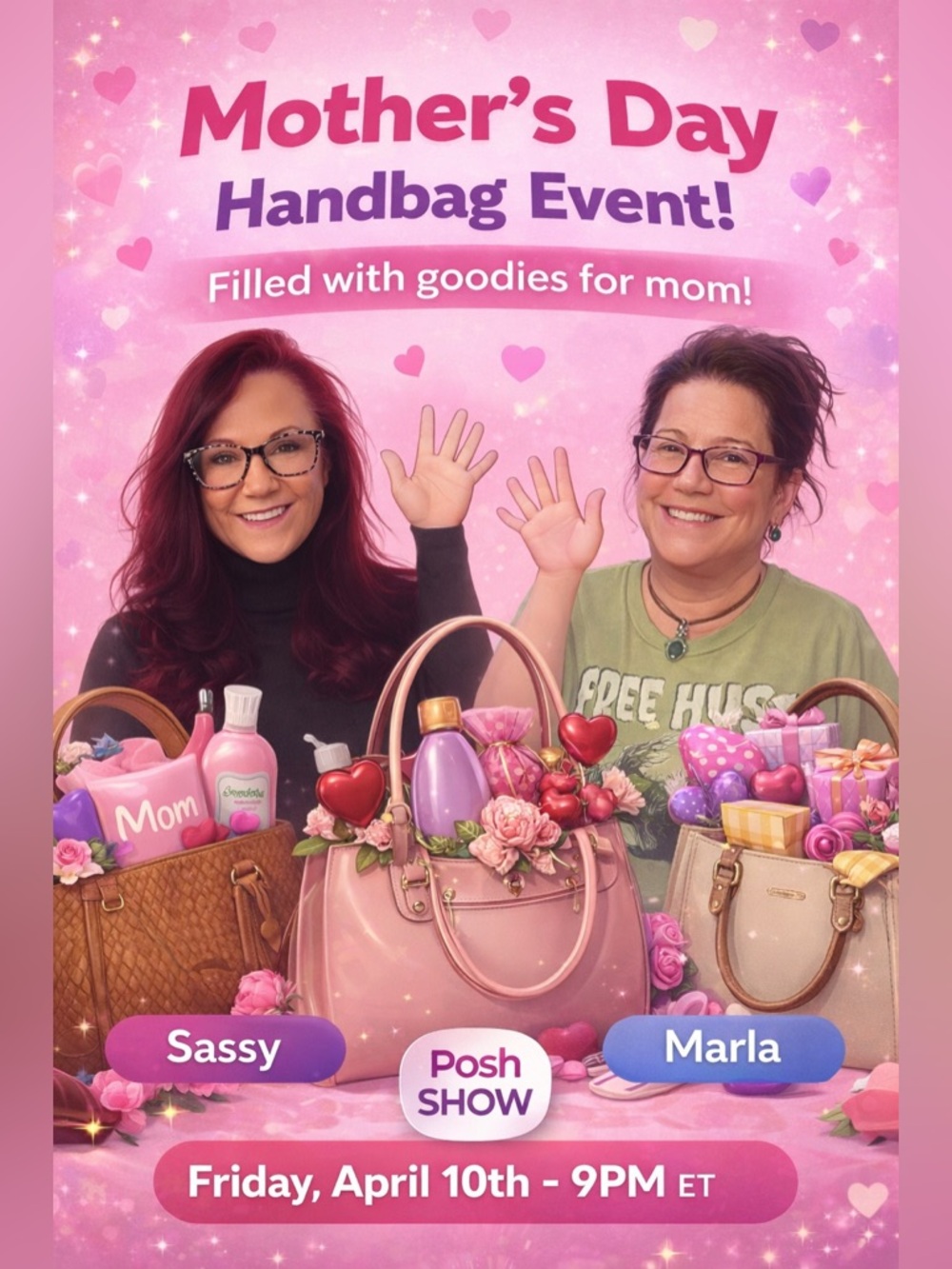 Posh Show Mother's Day Handbag Gifts Live Show